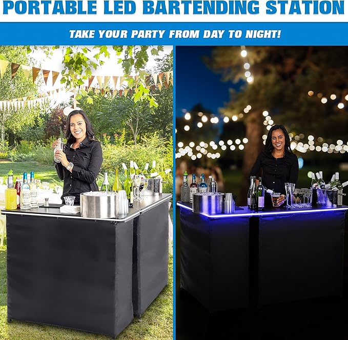 GoBar Portable Double Bar Table Set - Image 3