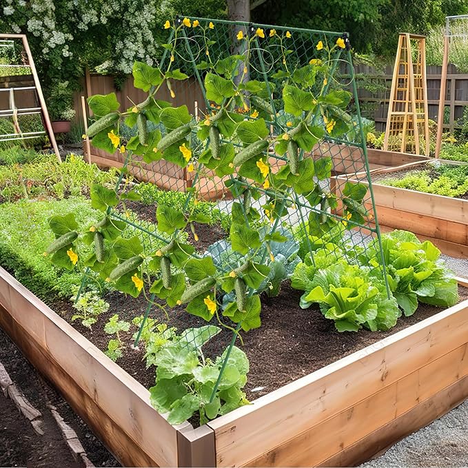 Cucumber Trellis, Foldable Trellis Cucumber - Image 7
