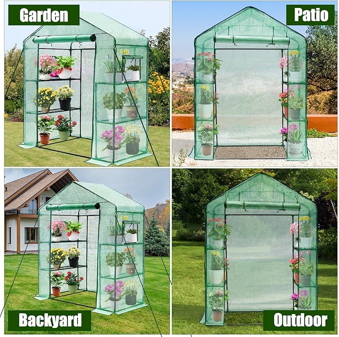 Greengro Greenhouse, Small Plant Green House - Image 6