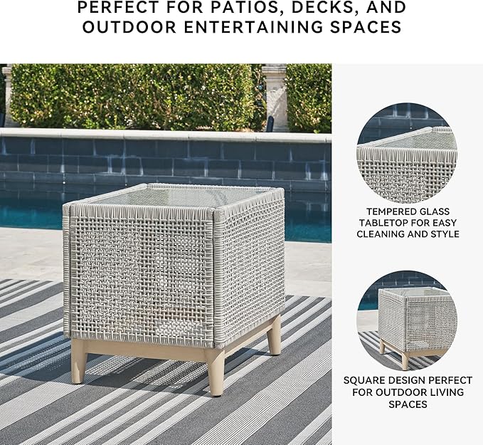 Signature Design by Ashley Seton Creek Contemporary Chic Outdoor All-Weather - Image 5