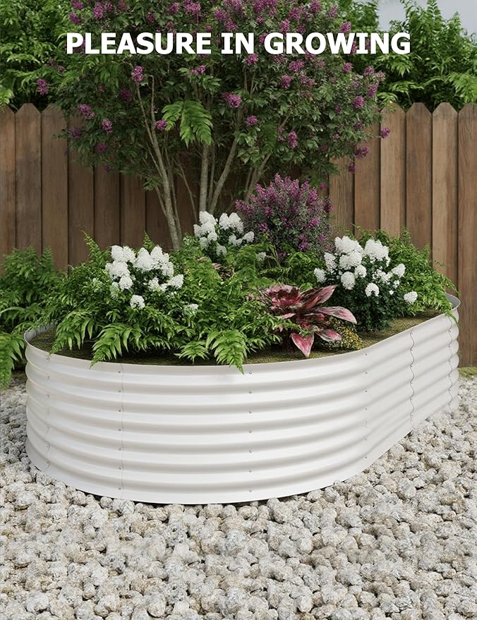 GarveeLife 10x4x1.5 ft Galvanized Raised Garden Bed - Image 7
