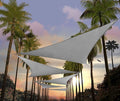 Amgo Custom Size 20' x 20' x 20' Gray Triangle Sun Shade Sail UPF50+ AGTAPRT12 by Amgo