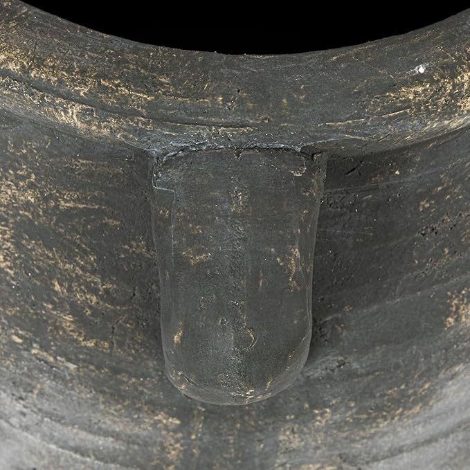 Creative Co-Op Whitewashed Terra-Cotta Urn - Image 4