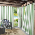 Sun Zero Valencia 2-Pack Cabana Stripe Indoor/Outdoor UV Protectant Energy by SunZero%E2%84%A2