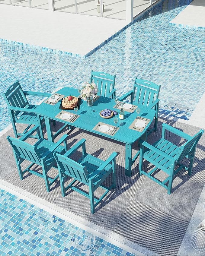 Ciokea HDPE Outdoor Dining Table - Image 7