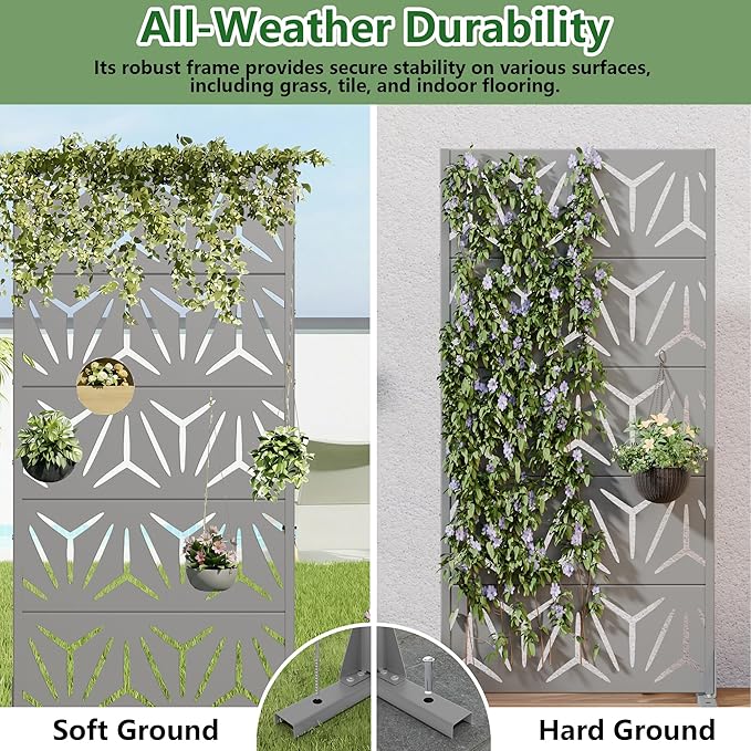 Casaphoria Metal Privacy Screen Outdoor - Image 5