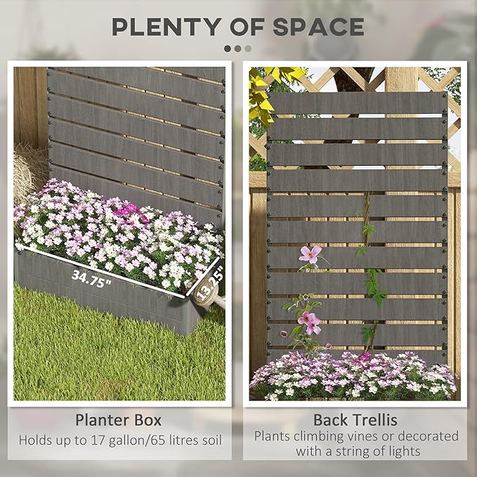 Outsunny Raised Garden Bed - Image 3