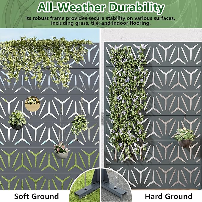 Casaphoria Metal Privacy Screen Outdoor - Image 5