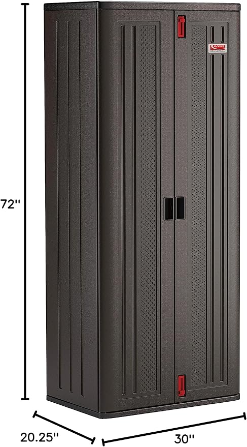 Suncast 19 Cubic Ft. Heavy-Duty Resin Cabinet - Image 3