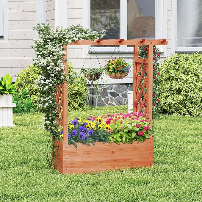 Giantex Set of 2 Raised Garden Bed - Image 8