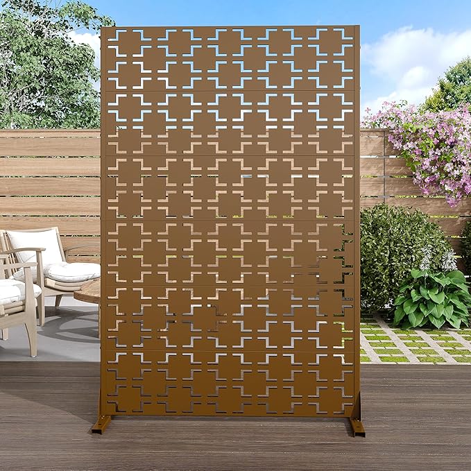 Casaphoria Metal Privacy Screen Outdoor by Casaphoria