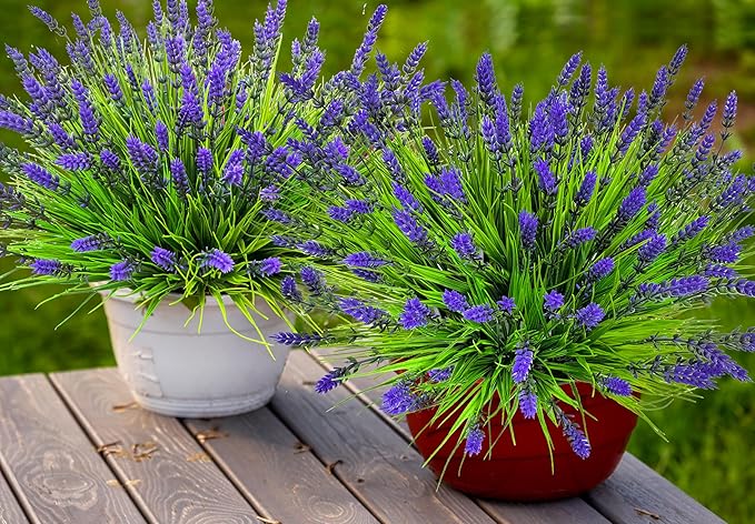 Artificial Plants Outdoor, Plastic Faux Plants - Image 8