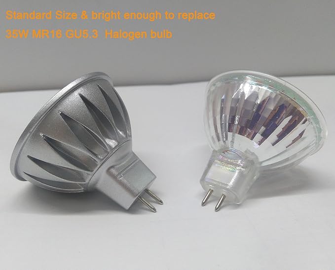 ALIDE MR16 Led Bulbs 5W Replace 20W 35W Halogen Equivalent, 2700K Soft Warm - Image 2
