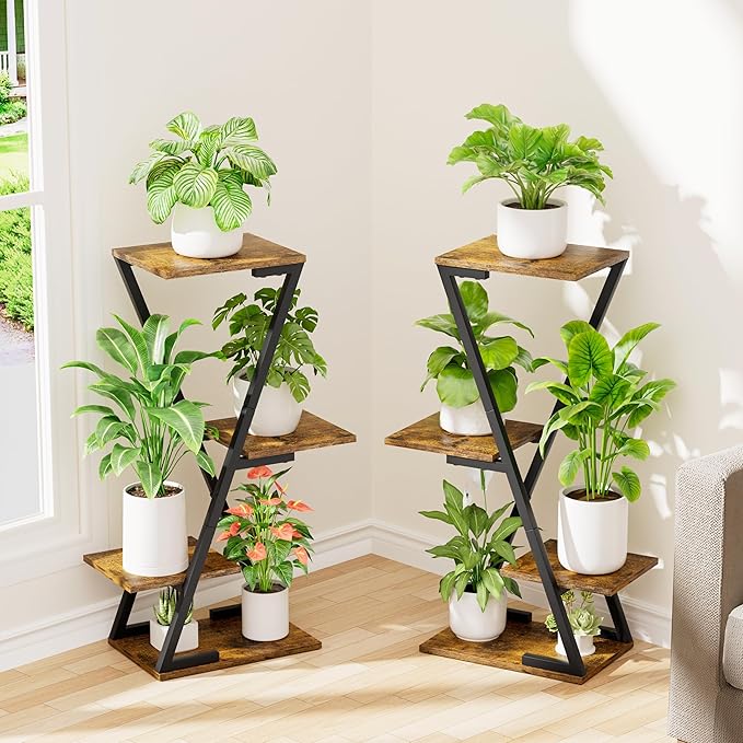 Plant Stand Indoor with Grow Lights - Image 2