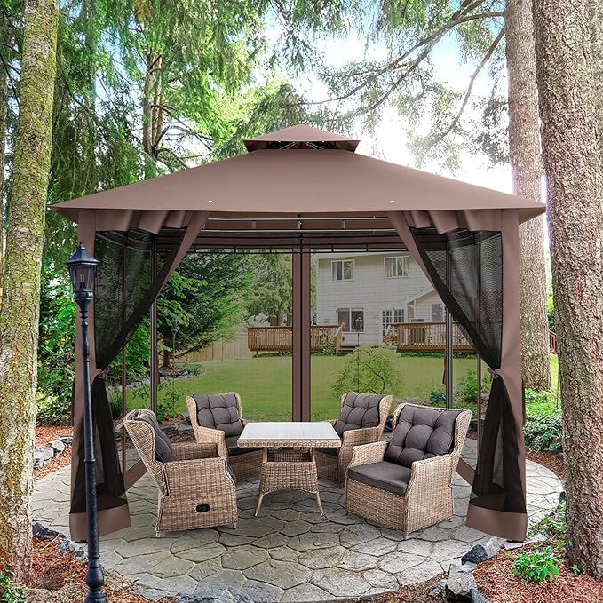 COBIZI Gazebo 10x10 Heavy Duty Gazebos - Image 3