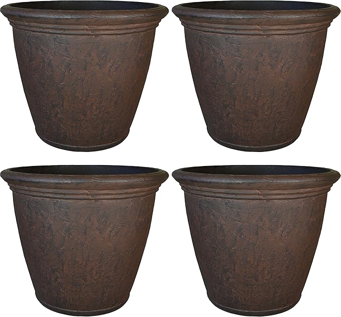 Sunnydaze 24-Inch Anjelica Large Plastic Pot - Image 10
