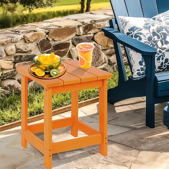 LZRS Adirondack Square Outdoor Side Table - Image 6