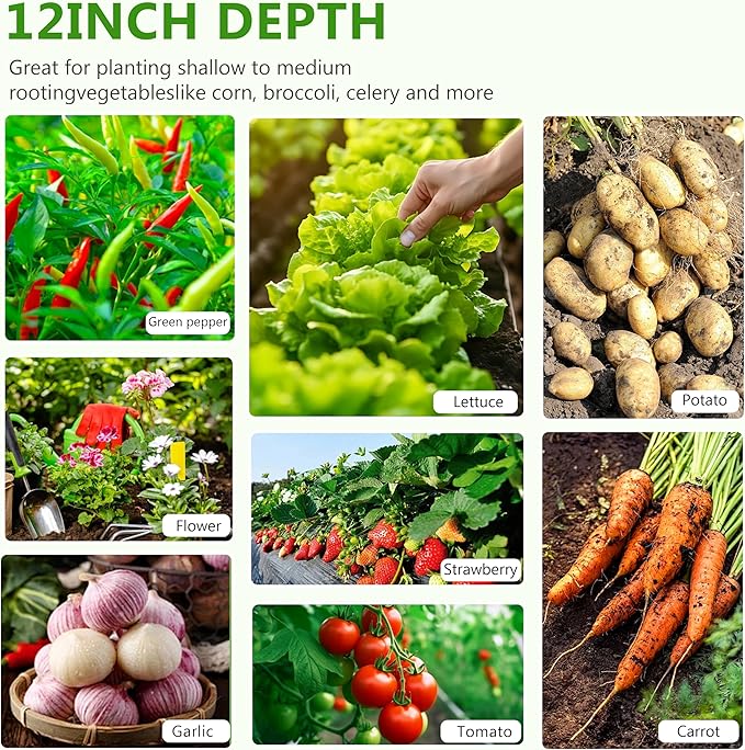 2PCS 10x3x1ft Galvanized Raised Garden Bed Kit, Galvanized Planter Raised - Image 7