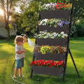 TOREVSIOR 5-Tier Vertical Raised Garden Bed, Vertical Garden Planter by TOREVSIOR