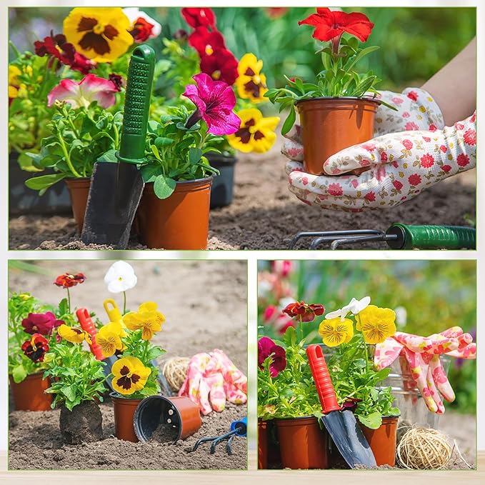 Plant Nursery Pot/Pots 200 Pcs 6" Plastic Plants Pots Flower Pots Seed Starting - Image 3