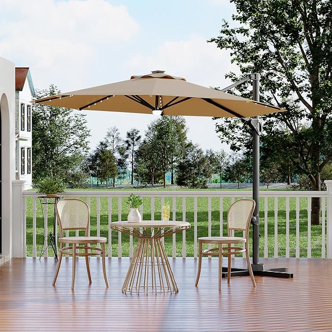 Garvee 10 ft Cantilever Patio Umbrella by Garvee