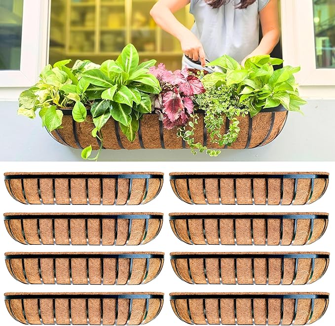 LaLaGreen Deck Railing Planter Boxes by L%C3%A1L%C3%A1Green