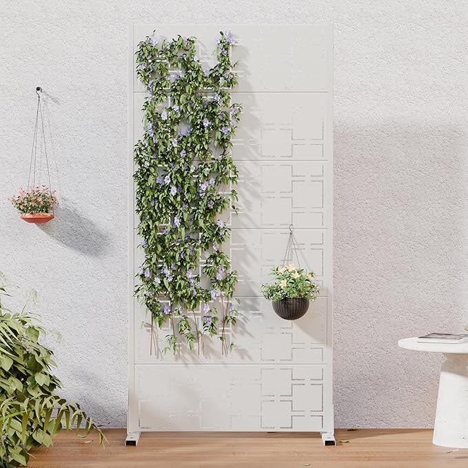 Casaphoria Metal Privacy Screen Outdoor by Casaphoria