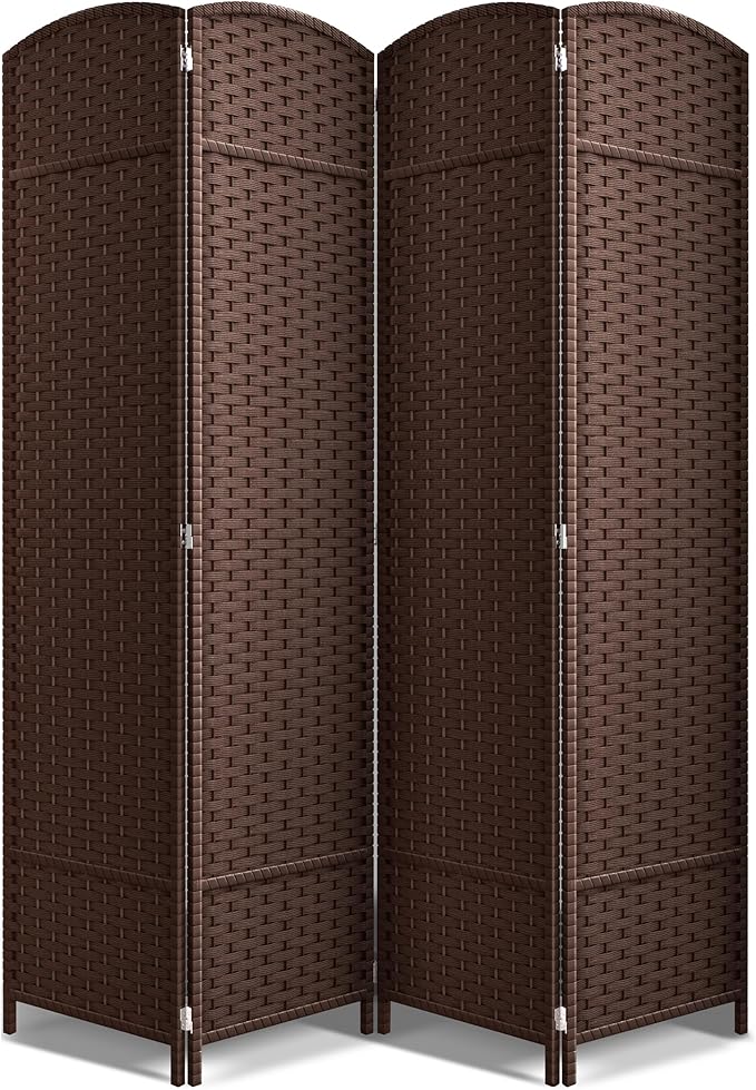 Sorbus 4 Panel Room Divider 6 ft. Tall by Sorbus