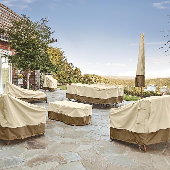 Classic Accessories Veranda Water-Resistant 13 Foot Offset Patio Umbrella & - Image 6