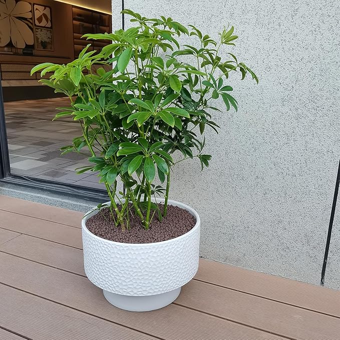 13 Inch Ceramic Plant Pots, Planter Pot - Image 2