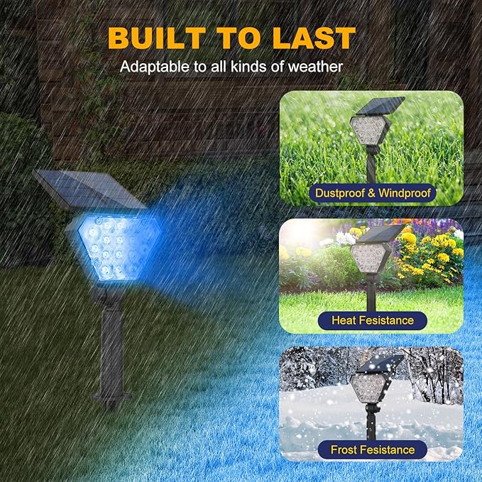 T-SUN Solar Lights Outdoor Waterproof IP65 - Image 5
