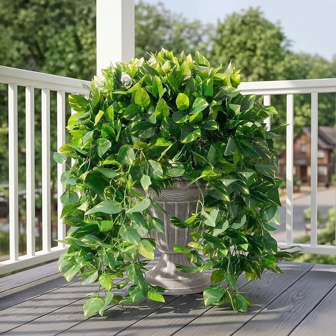 Faux Outdoor Plants Fake Hanging Plants - Image 4