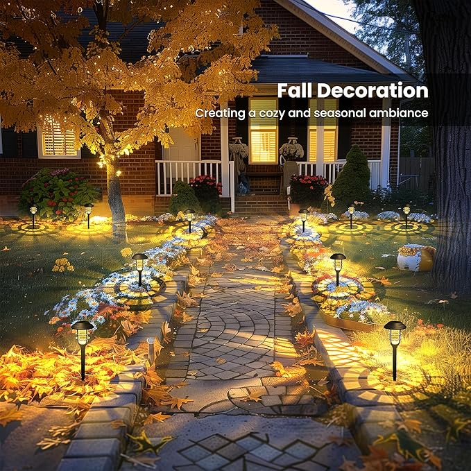 SOLPEX Solar Lights for Outside, Solar Outdoor Pathway Garden Lights Waterproof - Image 4