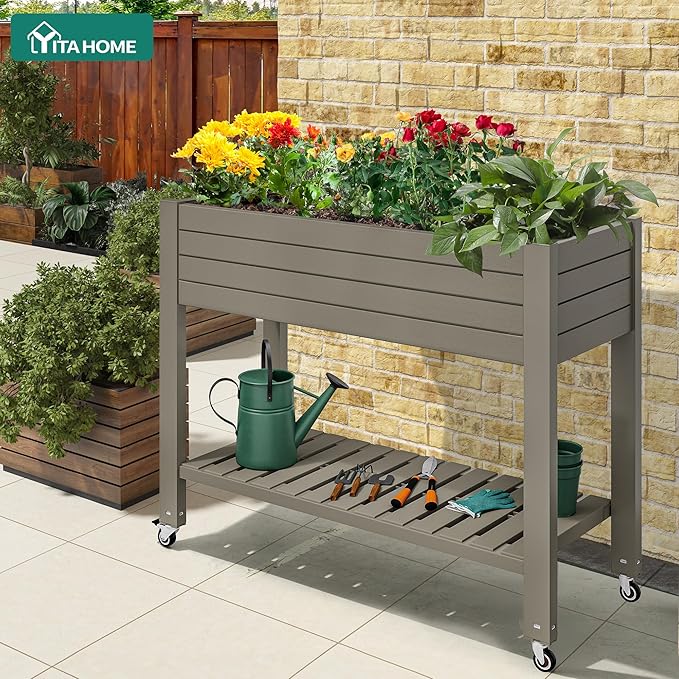 YITAHOME 3.6x1.5x2.8 FT Elevated Garden Bed Kit - Image 7