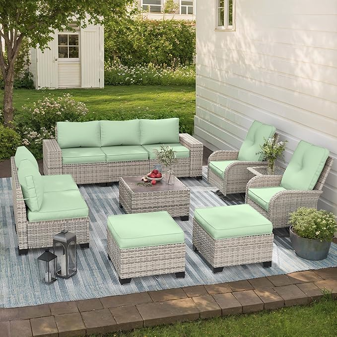 11-Piece Outdoor Patio Furniture Set - Image 9