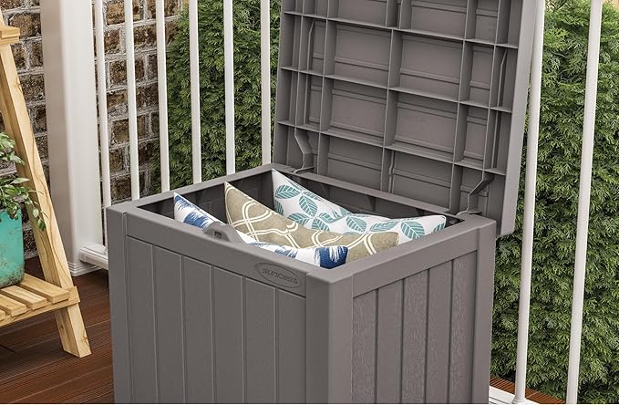 Suncast 22-Gallon Small Deck Box - Image 11