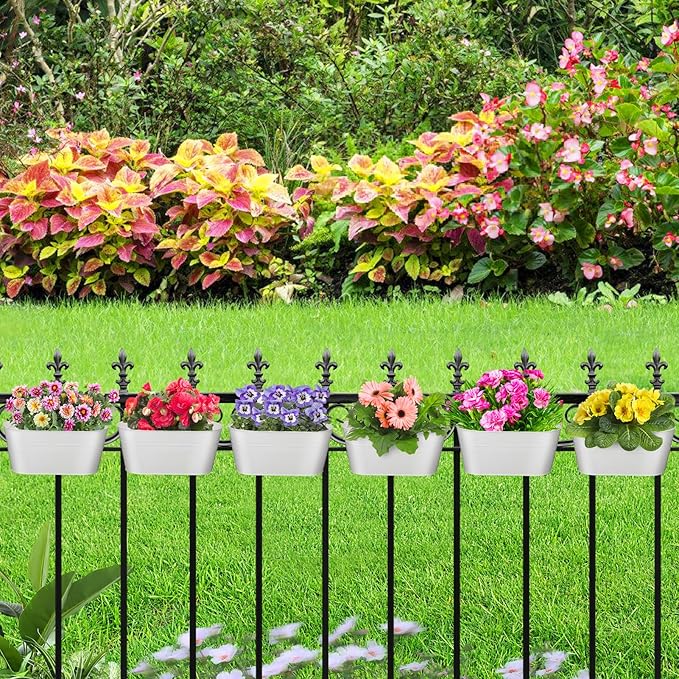 MADHOLLY Railing Planter with Drainage Holes - Image 6
