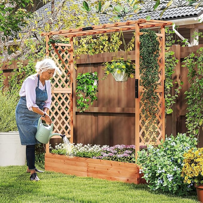 Giantex Set of 2 Raised Garden Bed - Image 3
