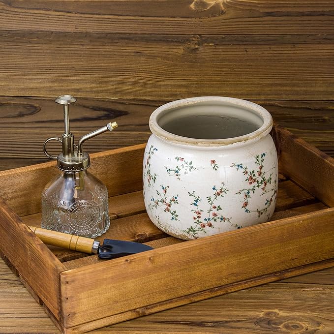 Flower Pot, Vintage Ceramic Pot - Image 7