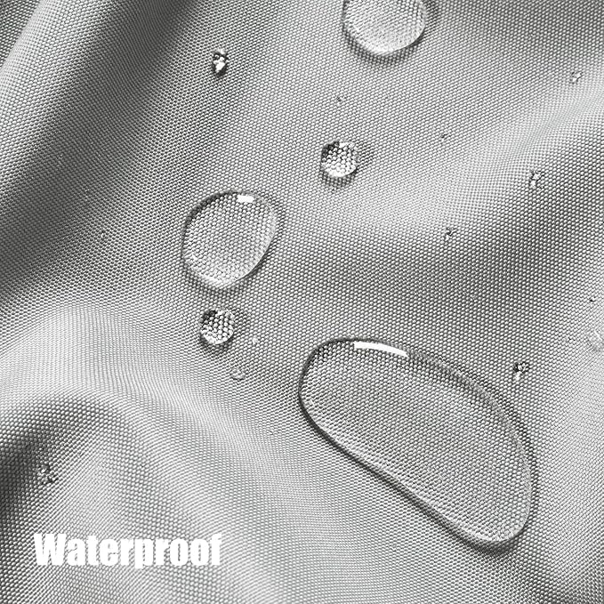BONZER Outdoor Curtains for Patio Waterproof Thick Privacy Extra Wide Grommet - Image 3