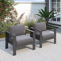 Solaste Patio Furniture Metal Armchair by Solaste