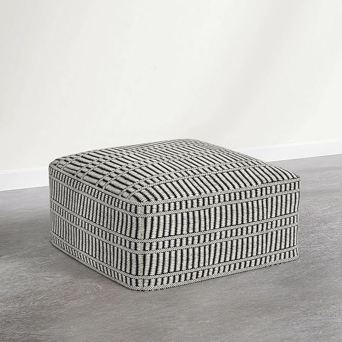 SIMPLIHOME Safford Square Pouf by SimpliHome