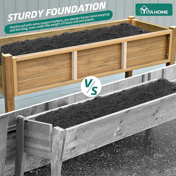 YITAHOME Raised Garden Bed HDPE - Image 8