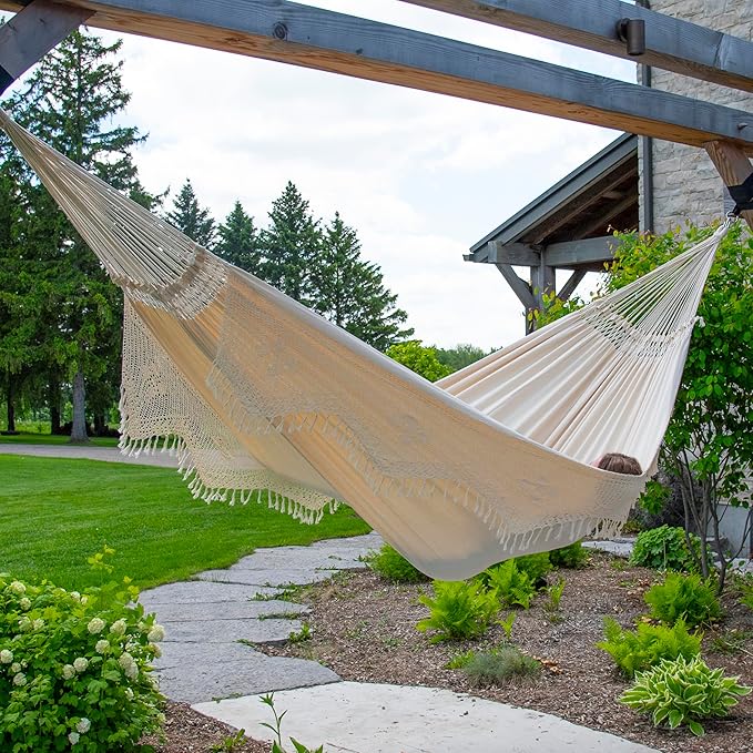 Vivere Authentic Brazilian Elegant Hammock - 450 lb Capacity - Image 5