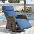 Zero Gravity Patio Swivel Rocking Recliner Chair by JelwalyPatioFurnitureSet