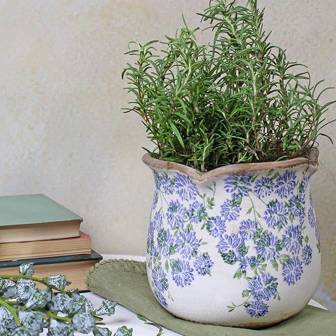 Ceramic Pots for Plants, Vintage Plant Pot - Image 5