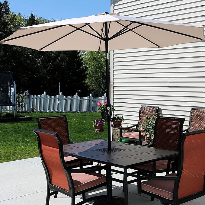 Sunnydaze Outdoor Patio Umbrella - Image 9