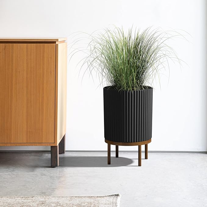 Veradek Demi Series Round Planter w/Stand - Image 4