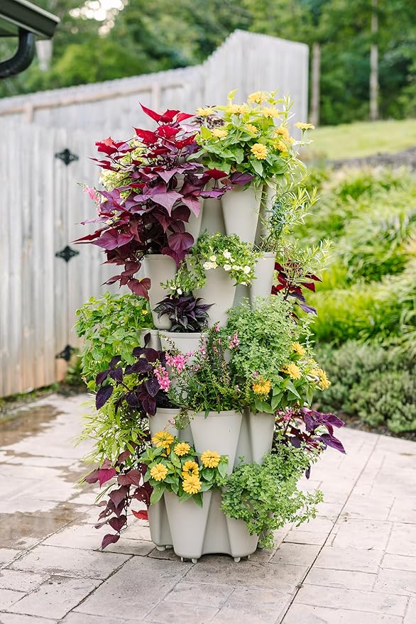 Greenstalk Patented Large 5 Tier Vertical Garden Planter - Image 6