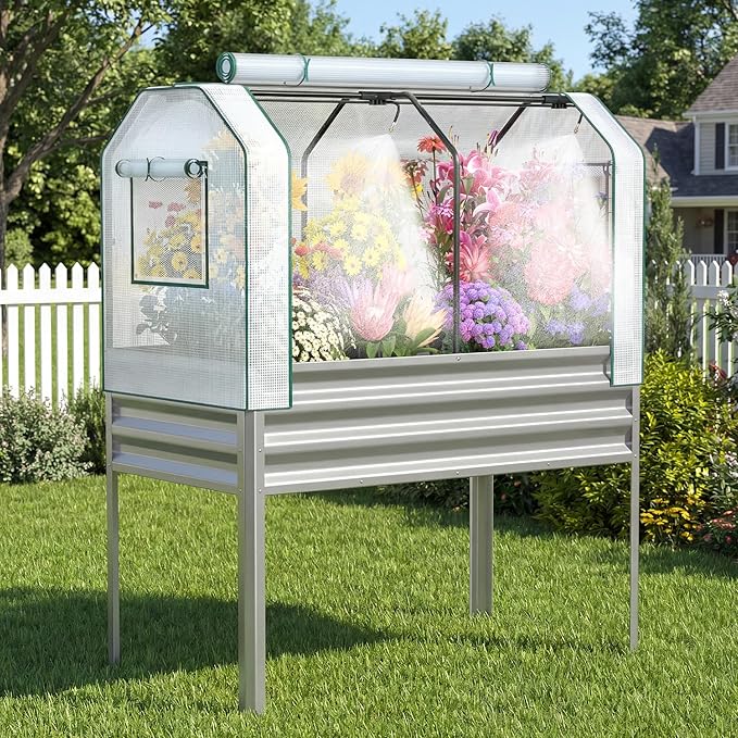 Galvanized Raised Garden Bed by Lineware